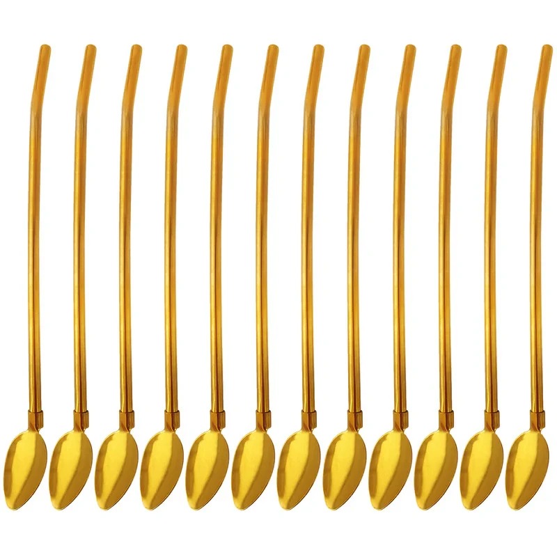 قاشق شربت خوری مدل ترلان کد T120 بسته 12 عددی