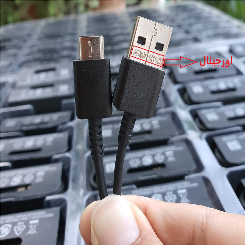 کابل تبدیل USB به USB-C مدل S10 طول 1 متر