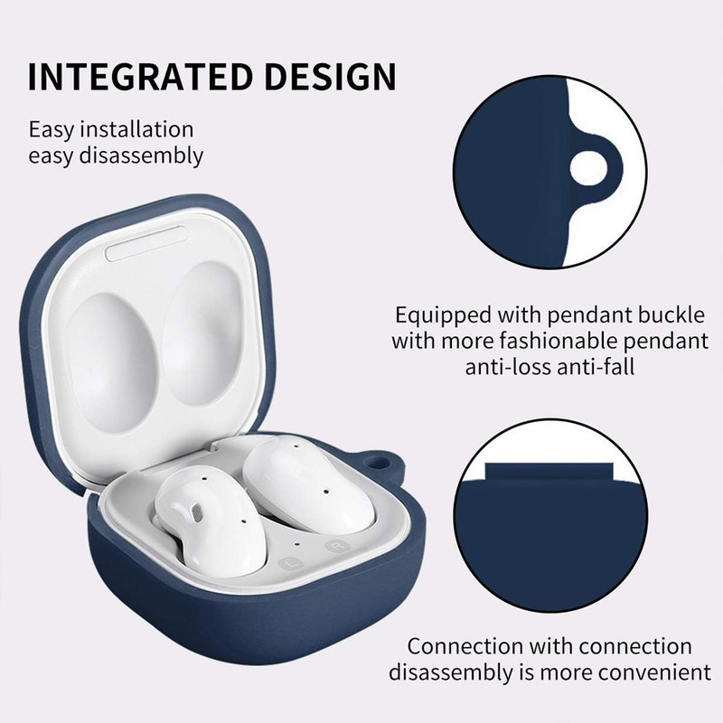 کاور هاپلایت مدل Silicone HL مناسب برای کیس هدفون بی‌سیم سامسونگ Galaxy Buds Pro