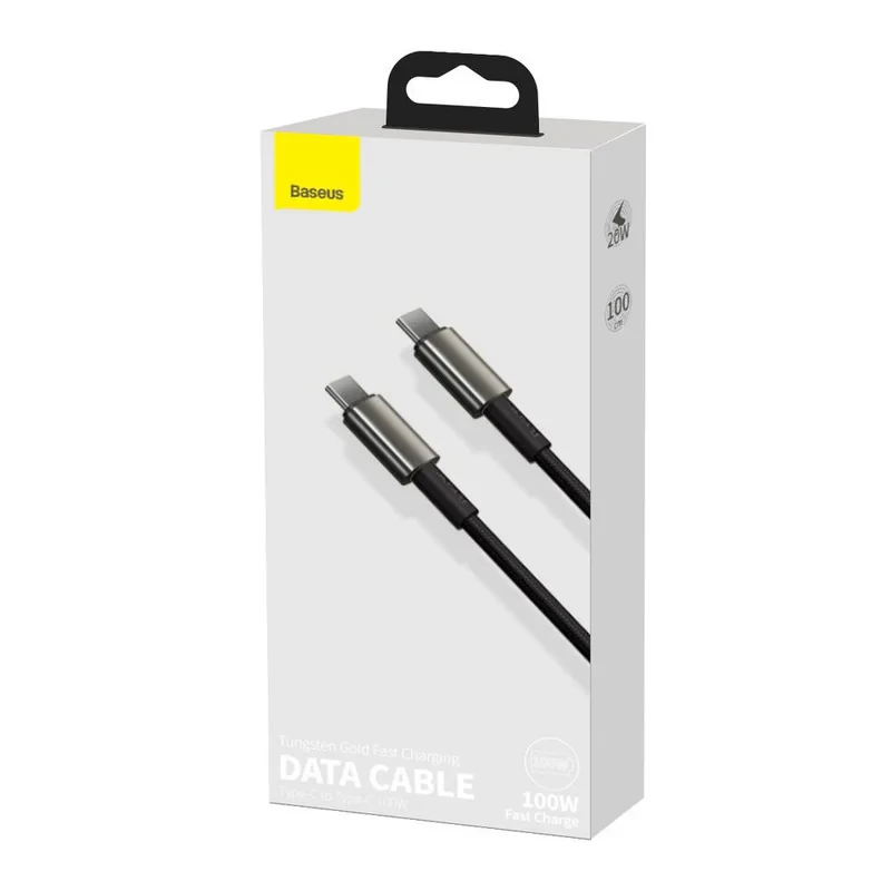 کابل تبدیل USB-C باسئوس مدل Tungsten طول 1 متر