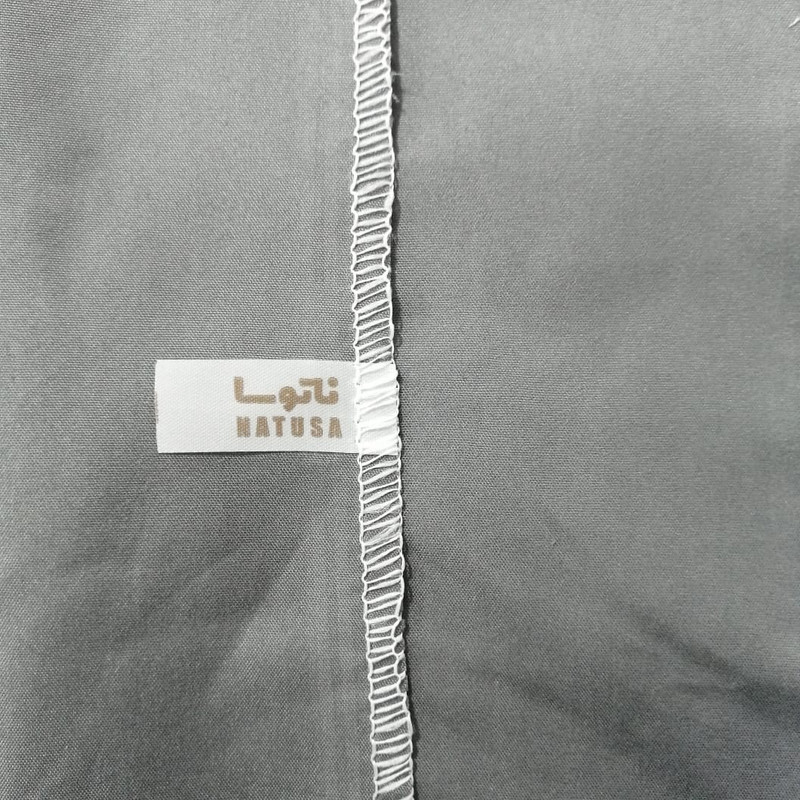 ملحفه ناتوسا مدل کشدار میکرو دو نفره سایز 180x200 سانتی متر
