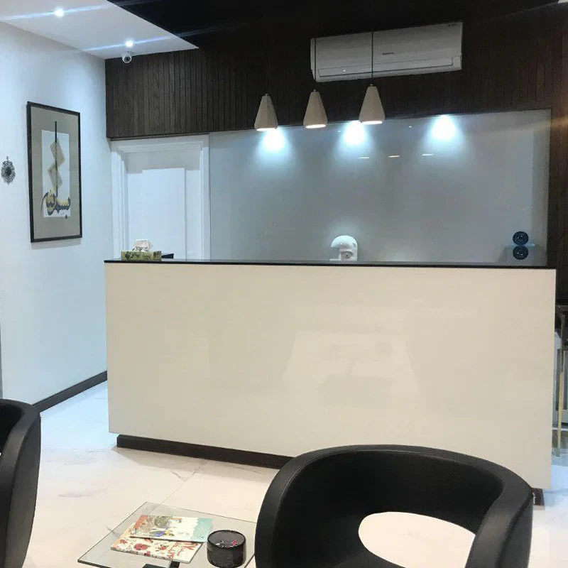 دیوارپوش عکسنگ مدل شیشه ای کد BK-6060 بسته 2 عددی
