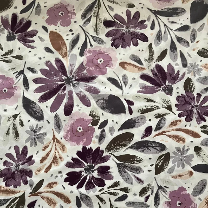 ملحفه پنبه مدل روانداز کد LS5047 دونفره سایز 210×220 سانتی متر