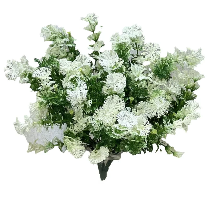 گل مصنوعی مدل بوته برگ آکواریومی