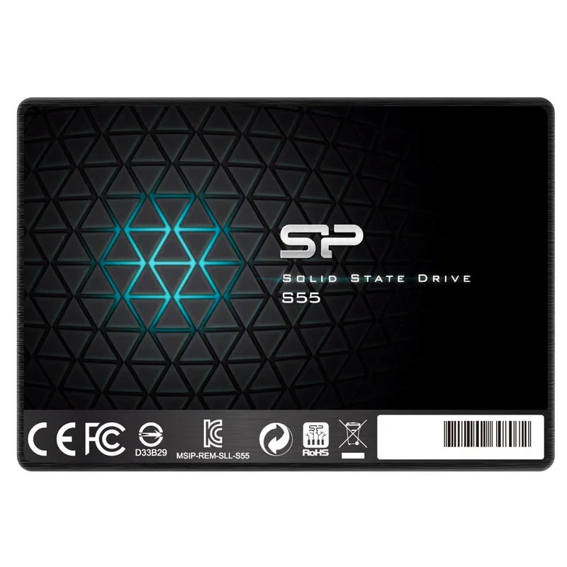 اس اس دی اینترنال SATA III سیلیکون پاور مدل Slim S55 ظرفیت 240 گیگابایت