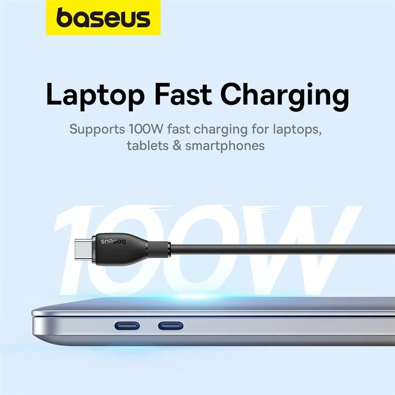 کابل USB-C باسئوس مدل Pudding Series طول 1.2 متر