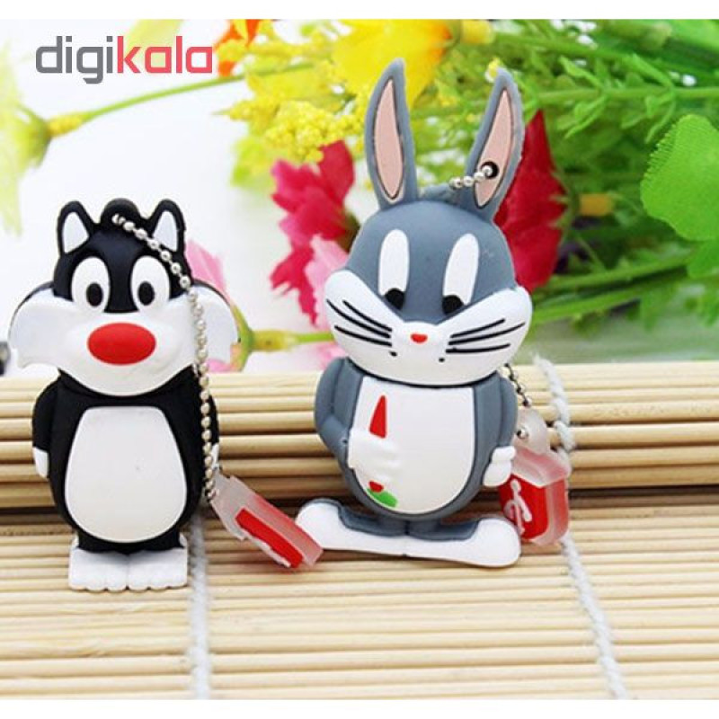 فلش مموری طرح باگز بانی مدل Ul-Pv-BugBun02 ظرفیت8گیگابایت