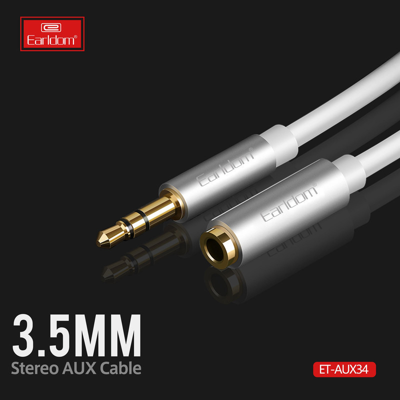 کابل AUX ارلدام مدل ET-AUX34 طول 1 متر