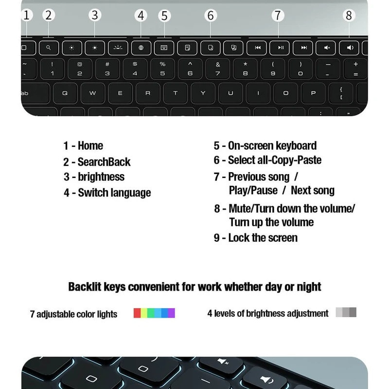 کیف کلاسوری کیبورد دار نیلکین مدل Bumper Go Keyboard مناسب برای تبلت اپل iPad Pro 13 2024