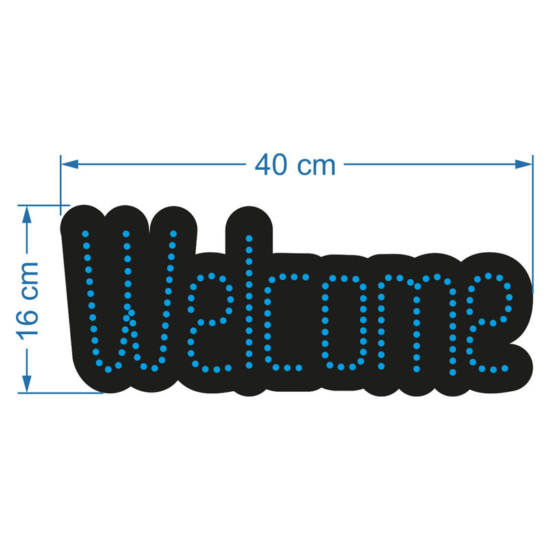 تابلو ال ای دی آیاز طرح Welcome کد 159B