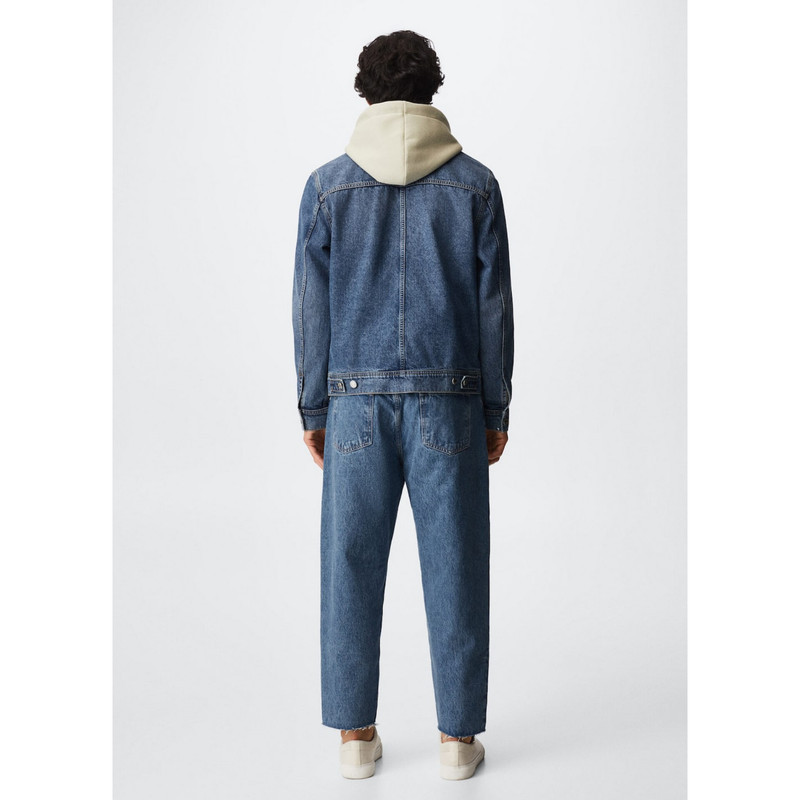 کت جین مردانه مانگو مدل Cepli denim mont