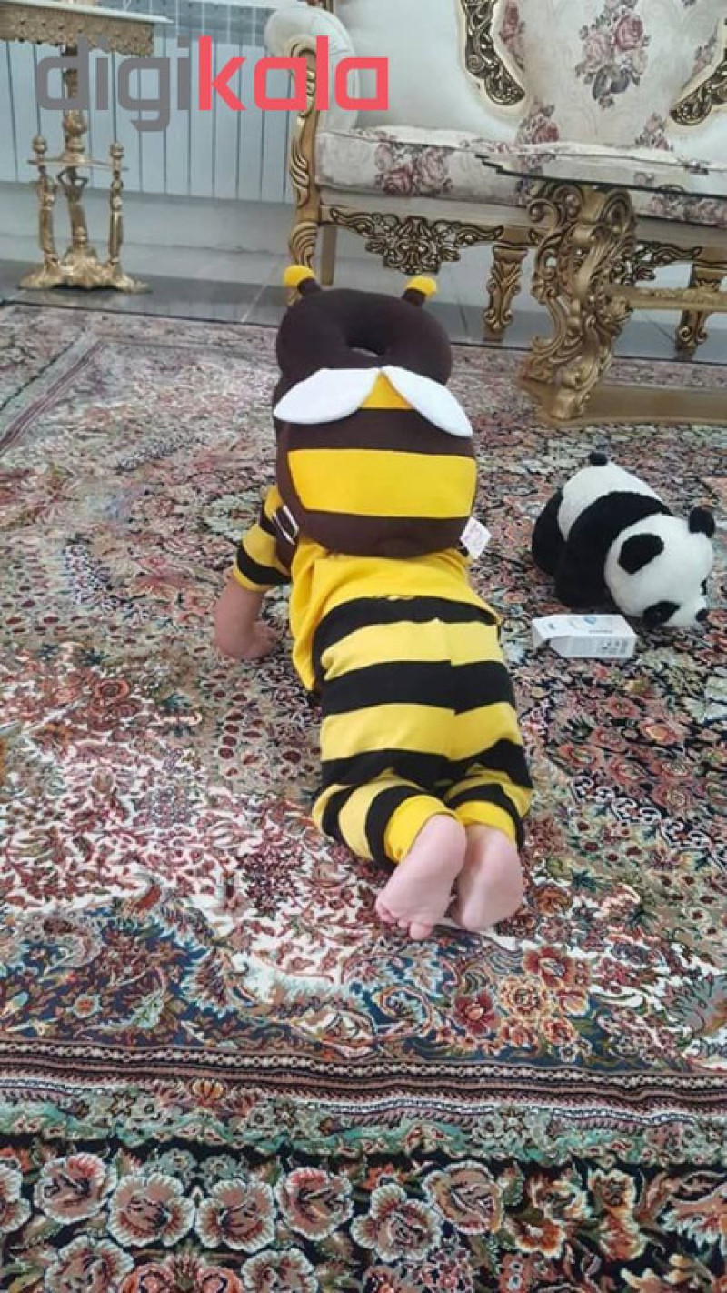 محافظ سر کودک نی نی دوست طرح زنبور عسل