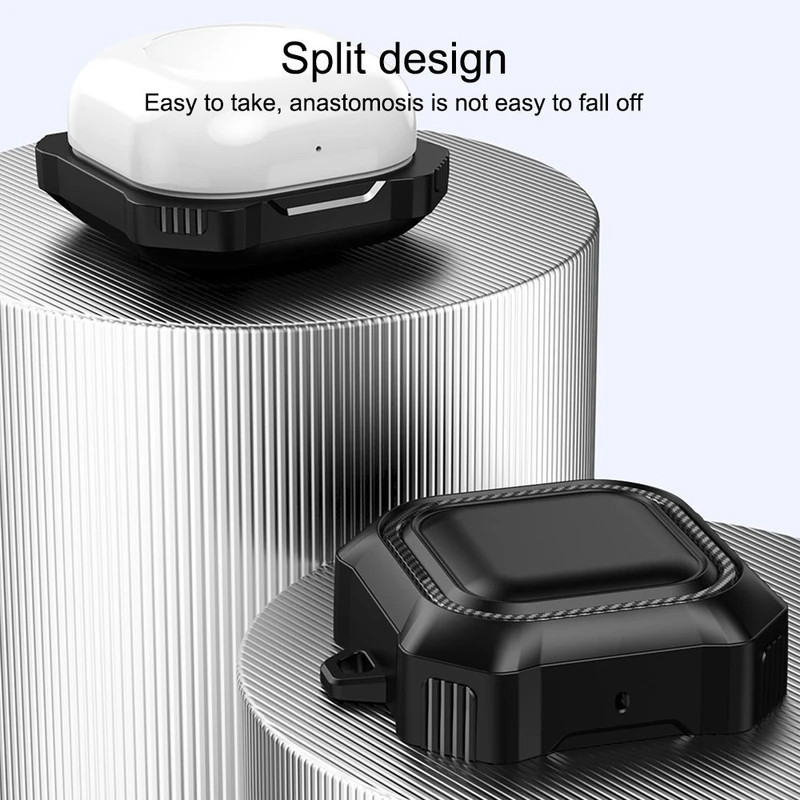 کاور مسیر مدل Zorbes Hyper Armor مناسب برای کیس هدفون سامسونگ بی سیم Galaxy Buds Live  Buds Pro  Buds 2  Buds 2 Pro  Buds FE