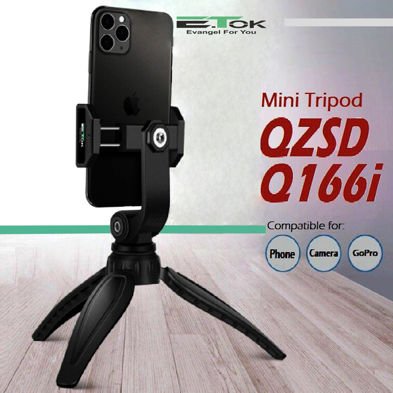 سه پایه نگهدارنده گوشی موبایل ایتوک مدل QZSD - 166i
