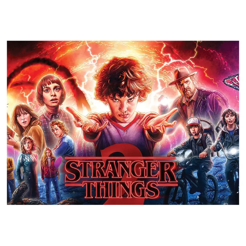 پوستر طرح چیزهای عجیب کد 1417 -Stranger Things