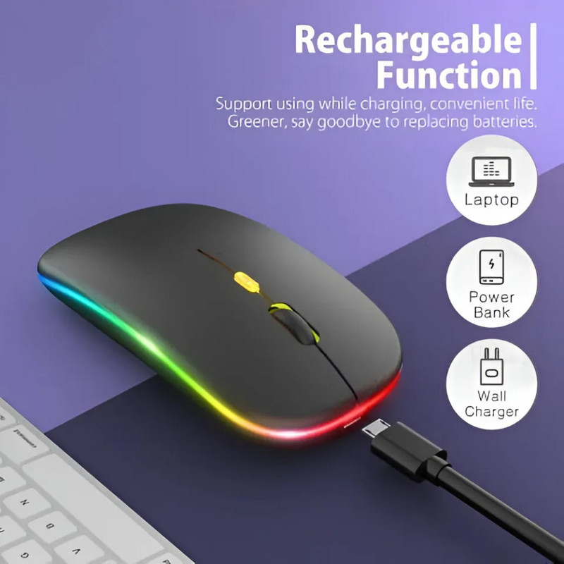 ماوس بی سیم گیمینگ مدل SILENT-W10 کد 2026
