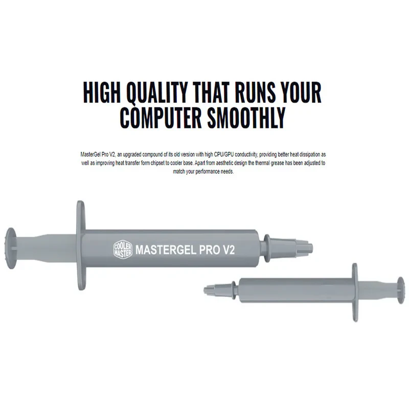 خمیر سیلیکون کولر مستر مدل MasterGel Pro V2