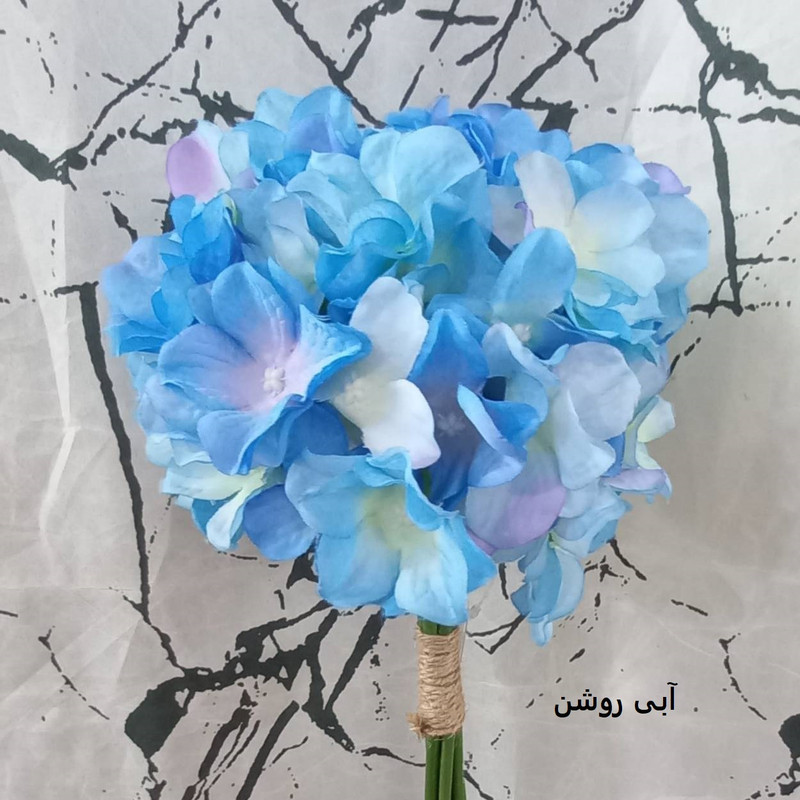 دسته گل مصنوعی مدل ارتانزيا -23