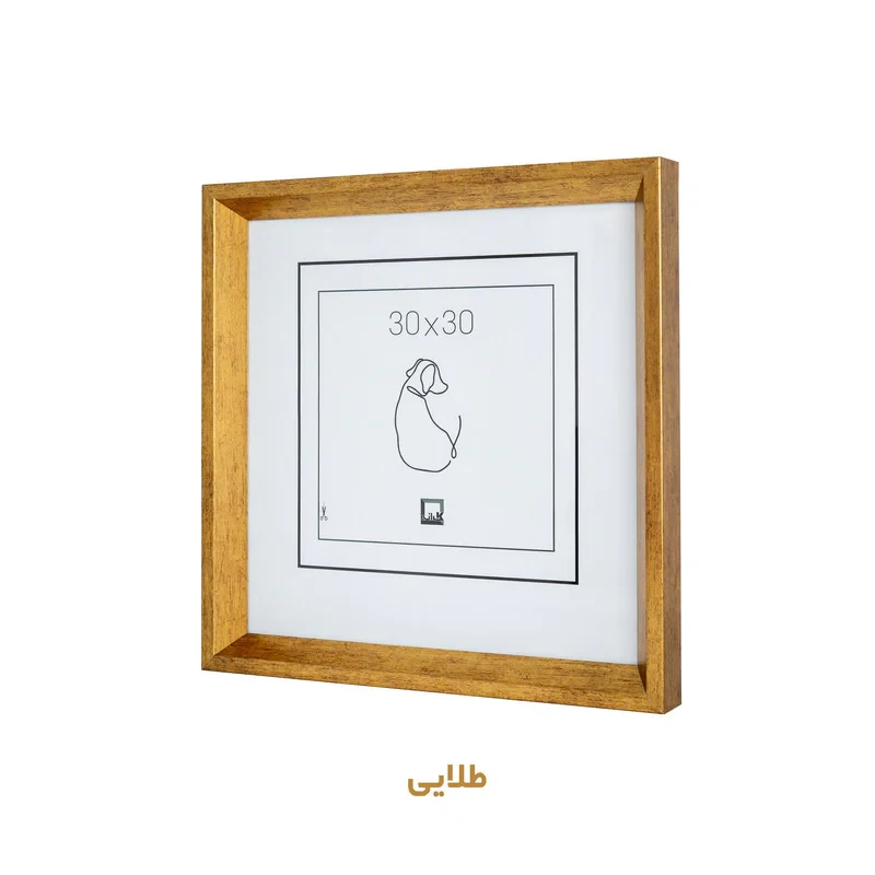 قاب عکس کرانه مدل شیب دار F208-3030 سایز 30 در 30 سانتی متر