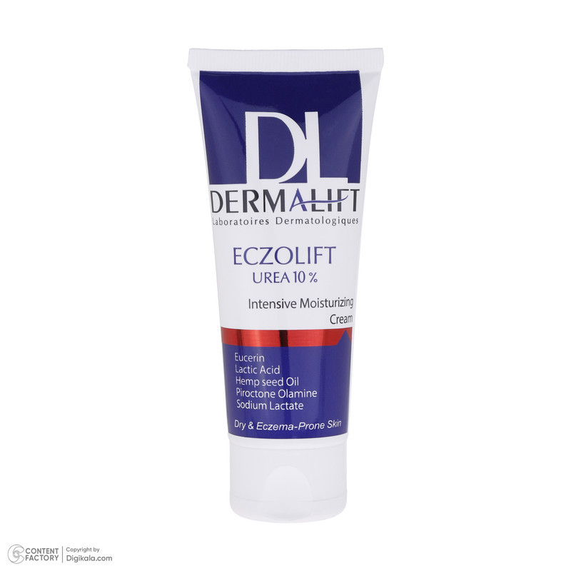 کرم مرطوب کننده درمالیفت مدل ECZOLIFT UREA 10% حجم 75 میلی لیتر