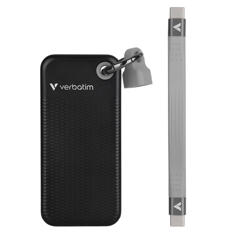 اس اس دی اکسترنال ورباتیم مدل Pocket ظرفیت 1 ترابایت رابط USB 3.2 Gen2