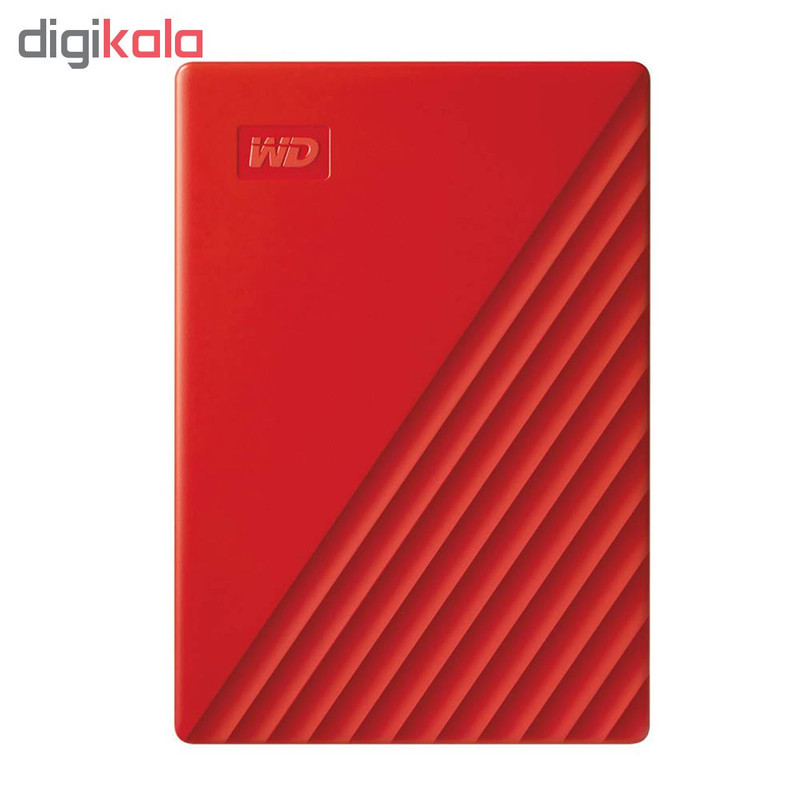 هارد اکسترنال وسترن دیجیتال مدل My Passport ظرفیت پنج ترابایت دارای رابط USB Type-A 3.2