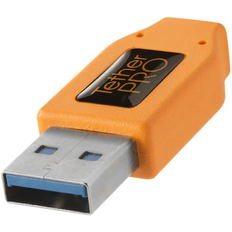 کابل رابط دوربین تتر تولز مدل Tether Pro USB-C male to USB-A male طول 4.6 متر