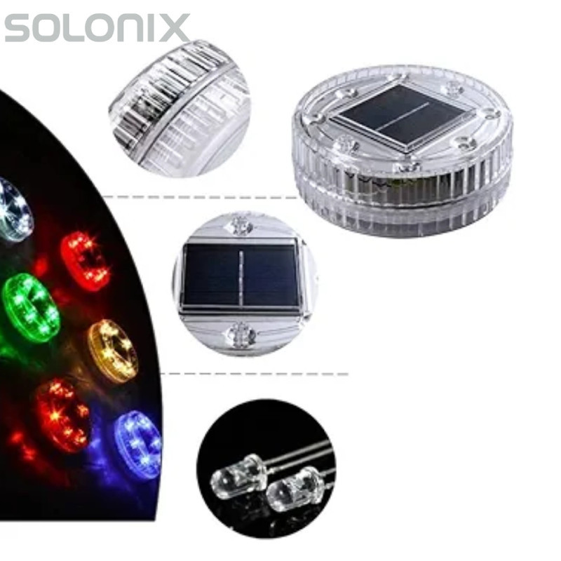 چراغ پارکی خورشیدی سولونیکس مدل Garden Light 6LED