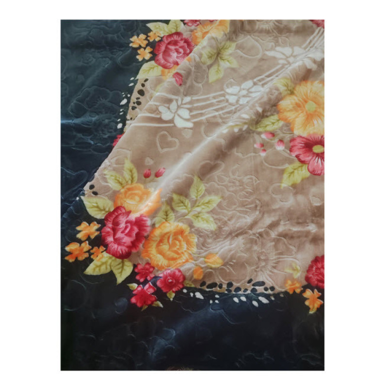 پتو یک نفره گلبافت مدل برتر کد 131 سایز 220x160 سانتی‌متر