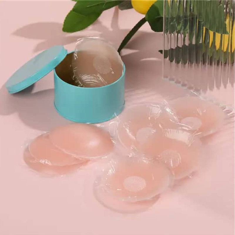 چسب سینه مدل سیلیکونی ژله ای کد 02 بسته 10 عددی