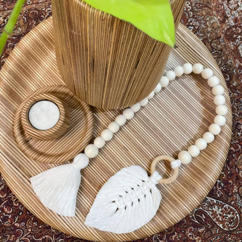 دکوری مدل ریسه مهره ای کد  ms6