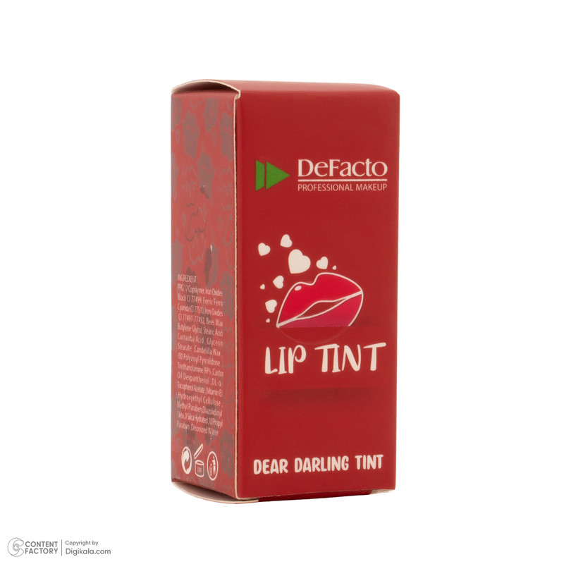 تینت لب دیفکتو مدل professional شماره 6