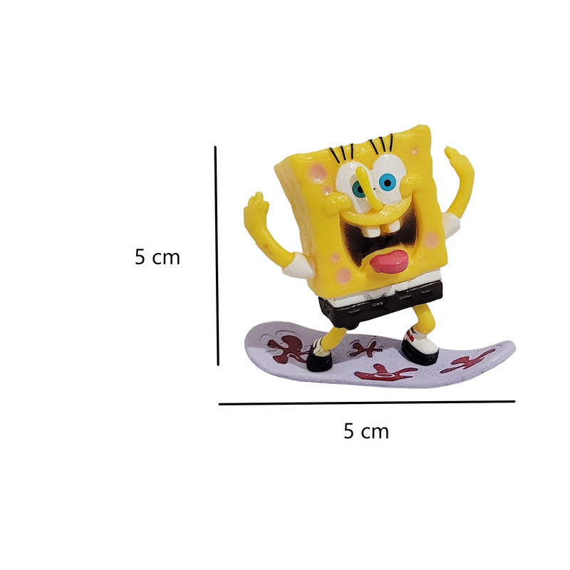 فیگور مدل باب اسفنجی طرح اسکی