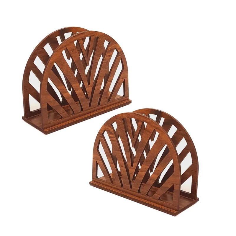 جای دستمال کاغذی تیکما مدل کوئین کد KIT D4A بسته 2 عددی