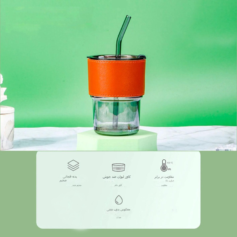 ماگ مدل شیشه ای کد 121