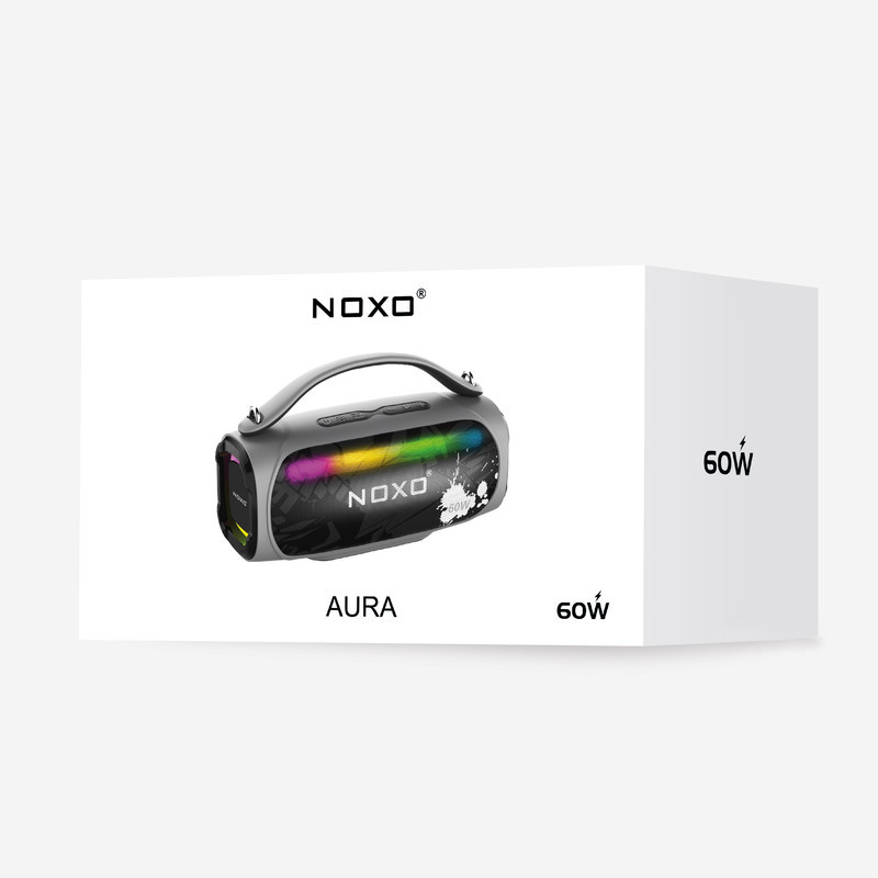 اسپیکر بلوتوثی قابل حمل نوکسو مدل AURA 60W
