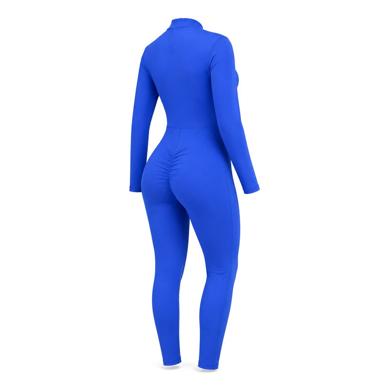 سرهمی ورزشی زیپ دار زنانه پشت کش مدل Aura کد M5771