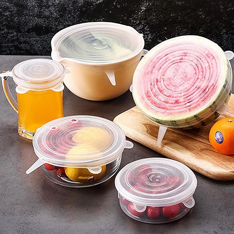 درپوش محافظ غذا مدل yakut12 مجموعه 6 عددی