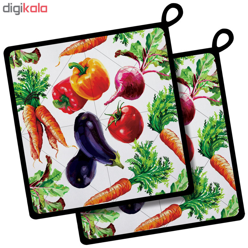 دستگیره آشپزخانه مدل K1-100516 بسته 2 عددی