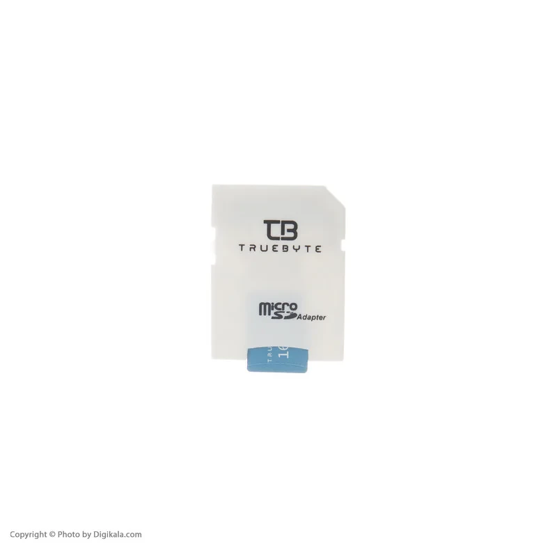 کارت حافظه MicroSDHC تروبایت مدل 633X-V10 کلاس 10 استاندارد UHS-I U1 سرعت 95MBPS ظرفیت 16 گیگابایت به همراه آداپتور SD و کارت‌خوان