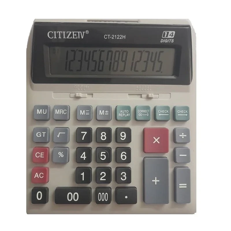 ماشین حساب رومیزی سیتیزو مدل CT-2122H