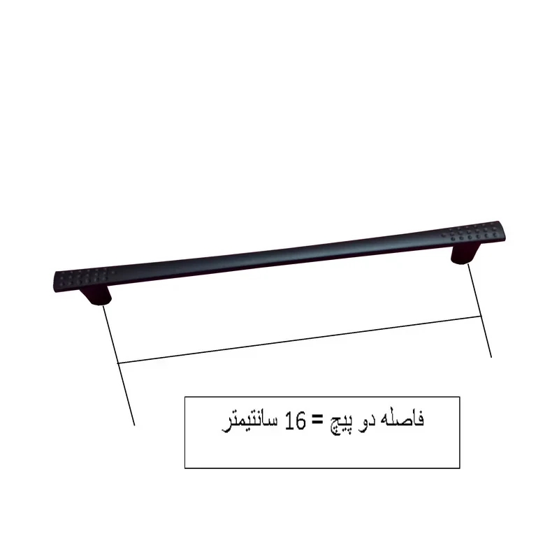 دستگیره کابینت مدل AB160 بسته 5 عددی