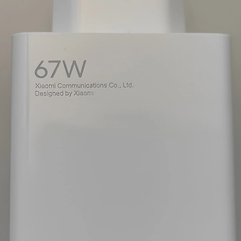 شارژر دیواری 67 وات مدل power adapter به همراه کابل تبدیل usb_c