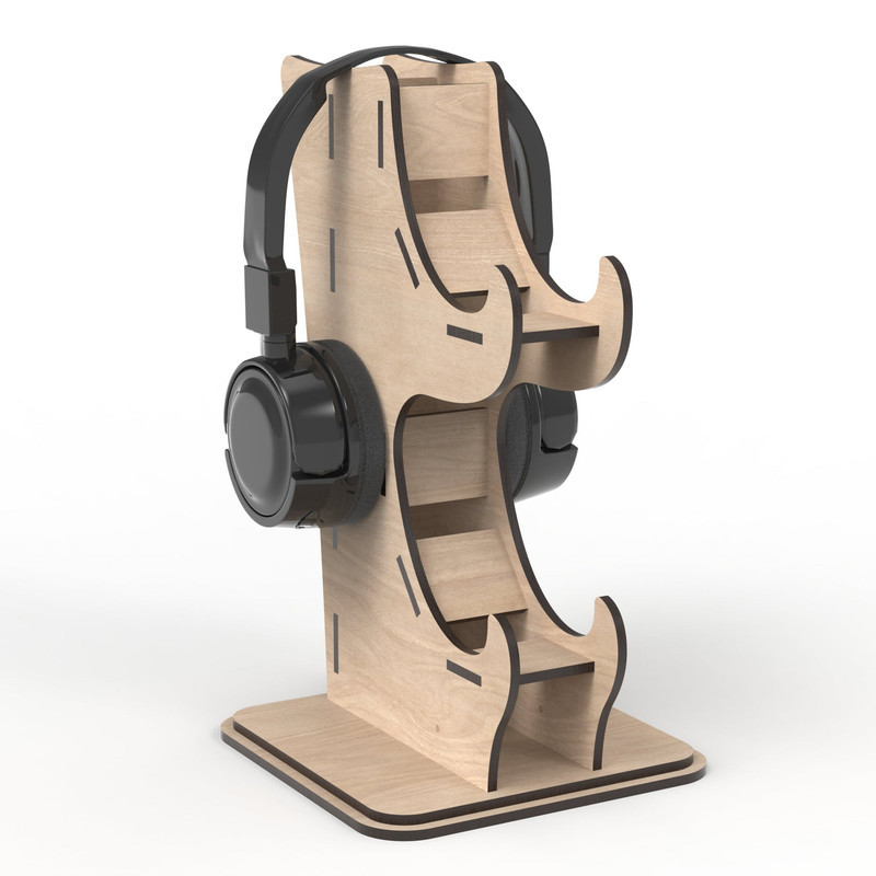 پایه نگهدارنده دسته بازی مدل چوبی کد KT117