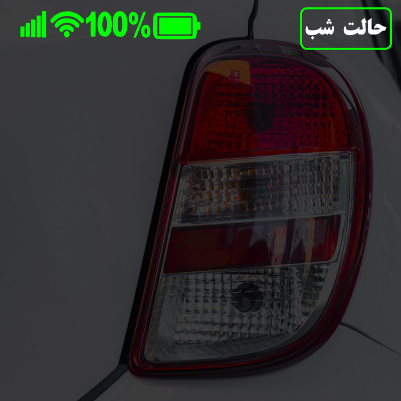برچسب بدنه خودرو مدل شب تاب طرح نوتیفیکیشن کد CK