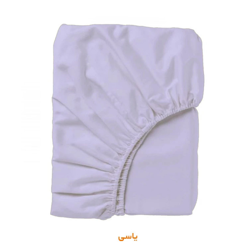 ملحفه نخی چیداری مدل کشدار 2 نفره سایز 200*140 سانتی متر