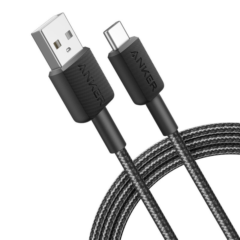 کابل تبدیل USB به USB-C انکر مدل 322A81H6 طول 1.8 متر