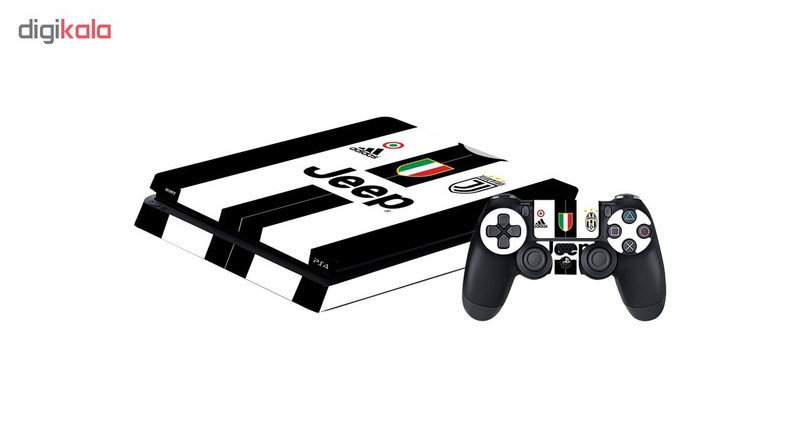 برچسب پلی استیشن 4 اسلیم طرح Juve Kit
