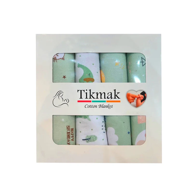 خشک‌کن نوزاد تیک مک مدل جعبه GR سایز 65x72 سانتی‌متر مجموعه 4 عددی