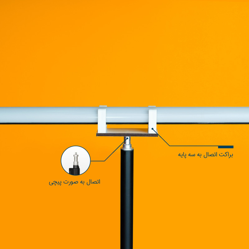نور ثابت ال ای دی مدل RGB 180 FULL COLOR